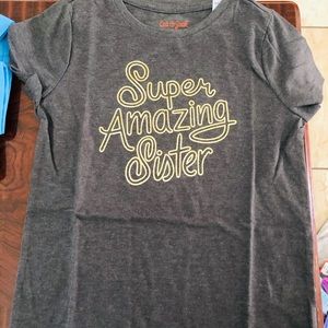 Cat and Jack Amazing Sister Shirt